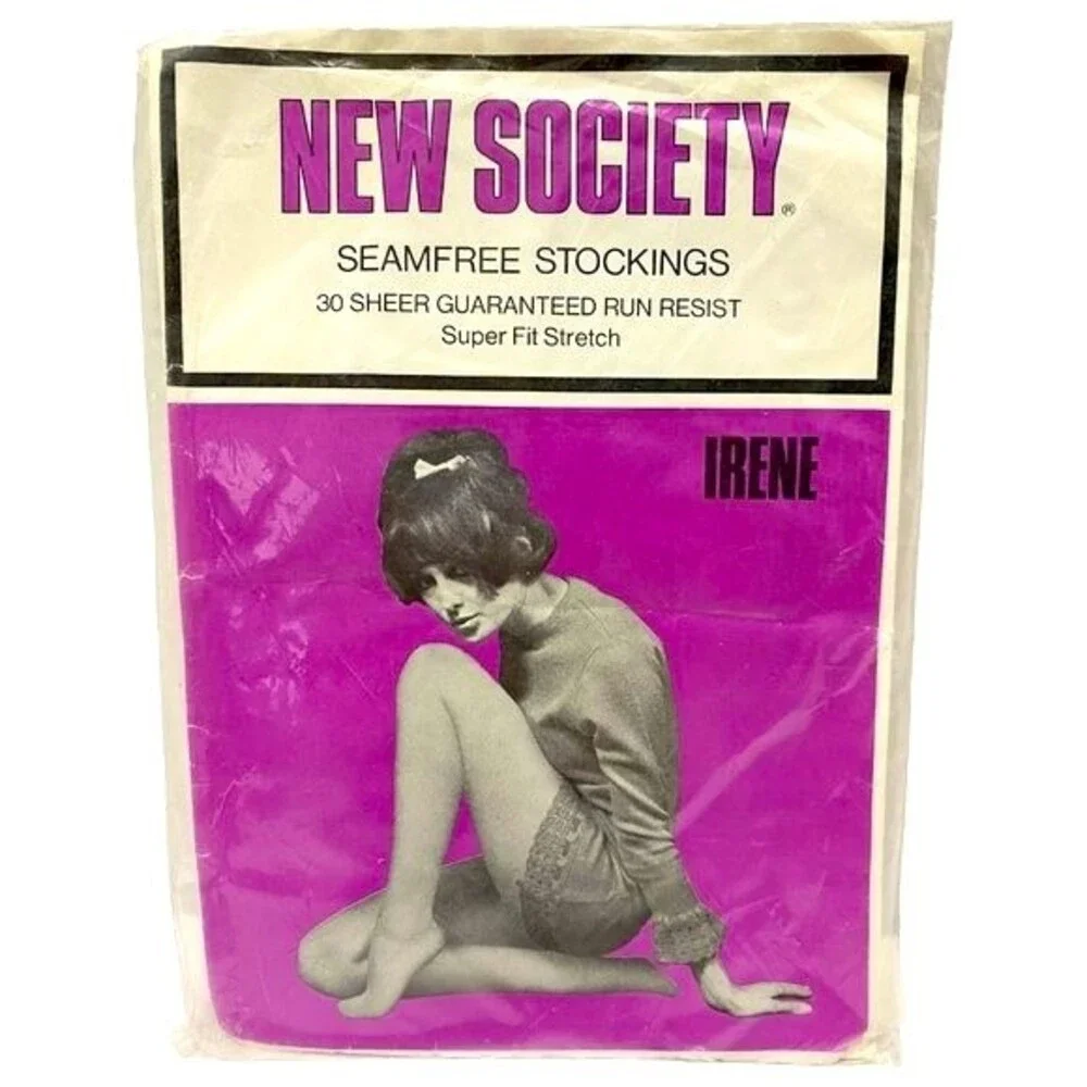 New Society Vintage Seamfree Thigh-High Stockings